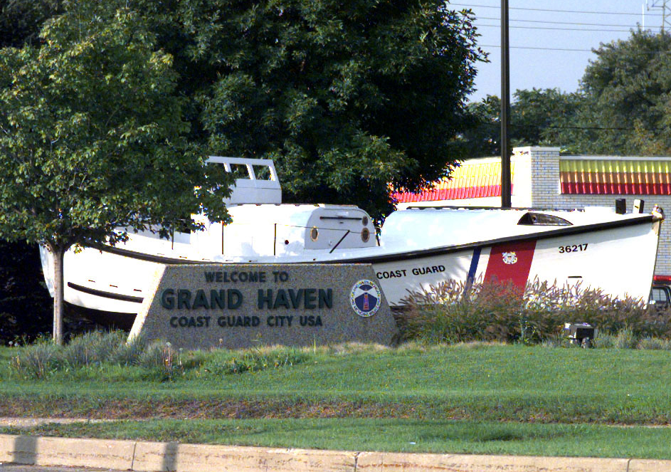 The City of Grand Haven is "Coast Guard City USA"